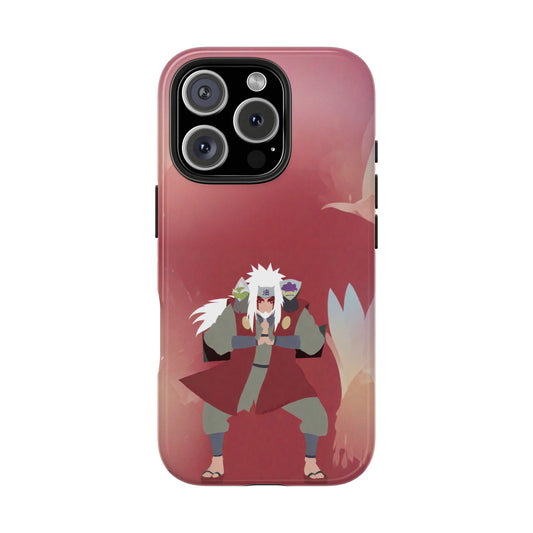 Shima Fukasaku Jiraiya Anime Naruto iPhone Cases