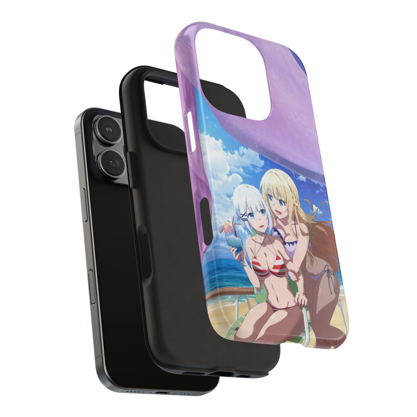 Tantei wa Mou Shindeiru. iPhone Cases