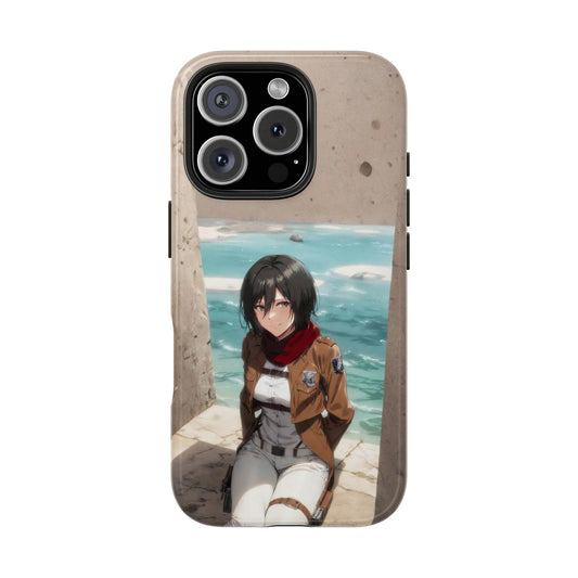 Mikasa Ackerman iPhone Cases