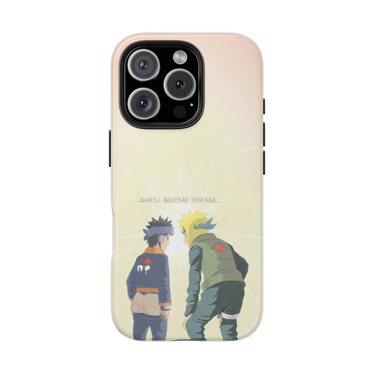 Obito Uchiha Minato Namikaze Anime Naruto iPhone Cases