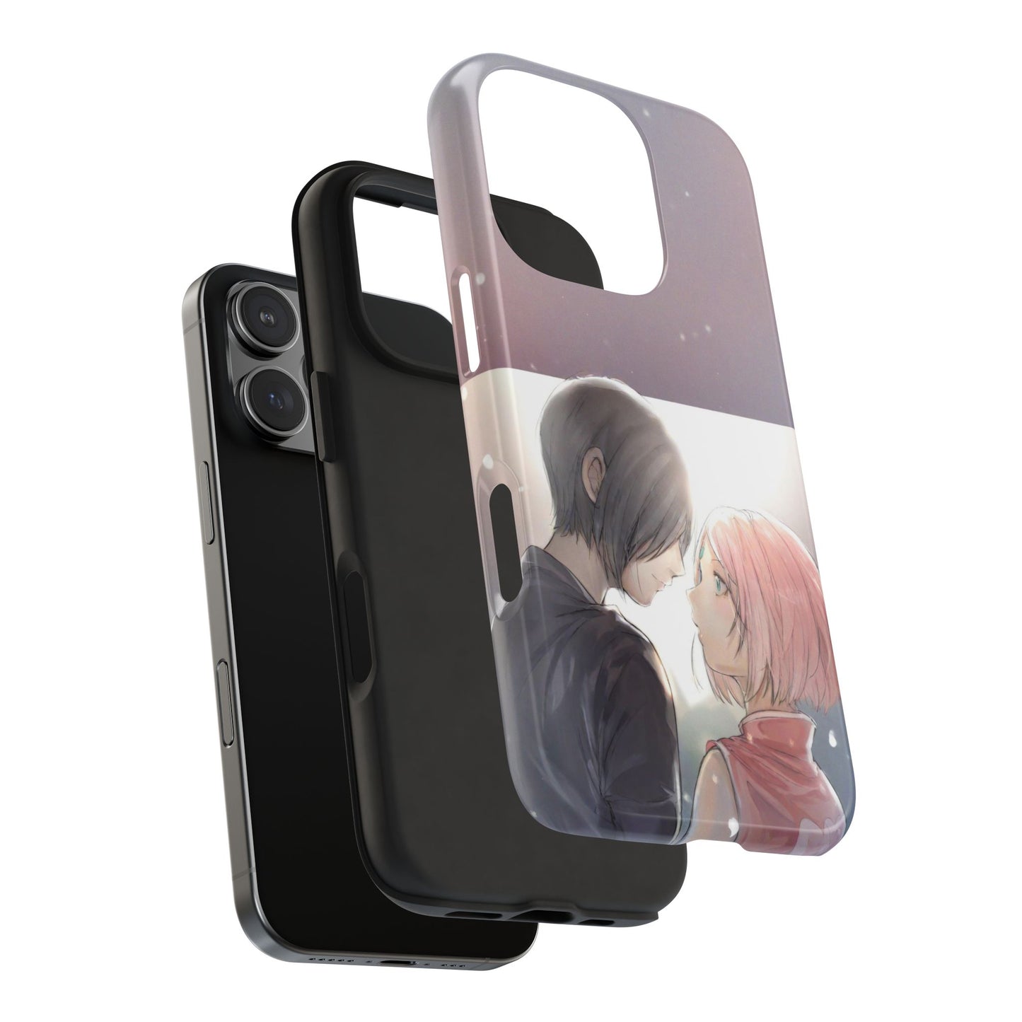 Sakura Haruno Sasuke Uchiha Anime Naruto iPhone Cases