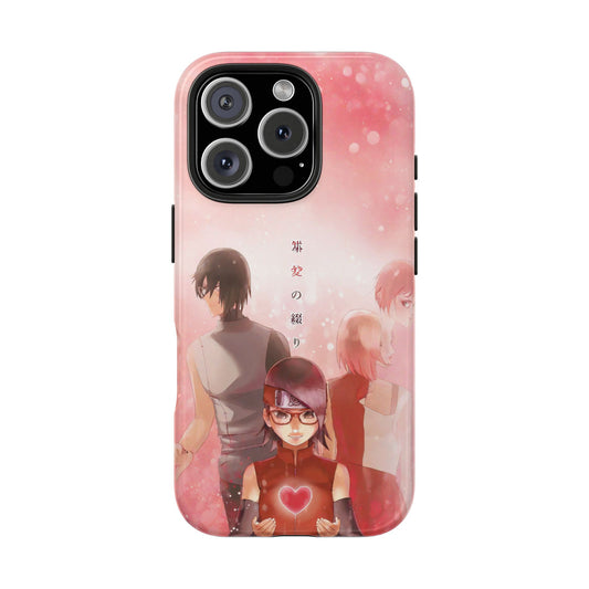 Sakura Haruno Naruto Sasuke Uchiha Sarada Uchiha Anime Boruto: Naruto The Movie iPhone Cases
