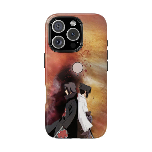 Itachi Uchiha Sasuke Uchiha Anime Naruto iPhone Cases