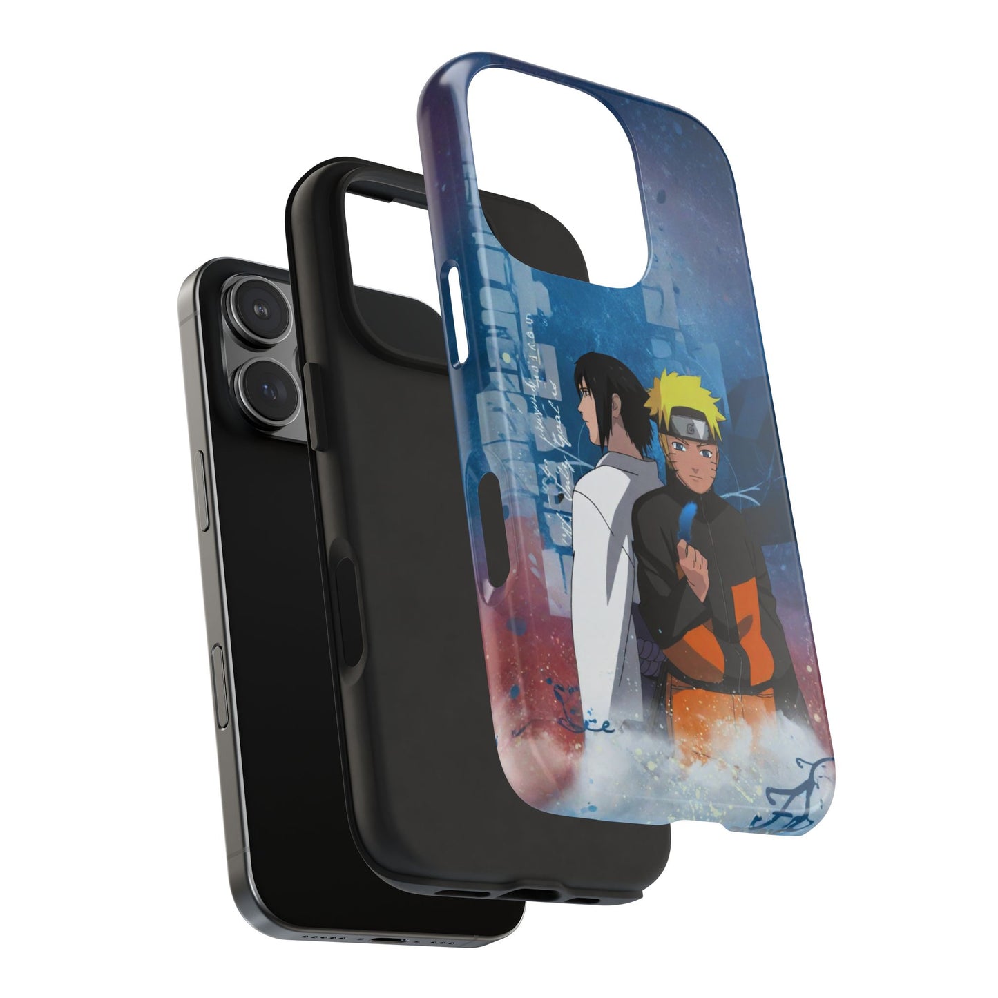 Sasuke Uchiha Naruto Uzumaki Anime Naruto iPhone Cases