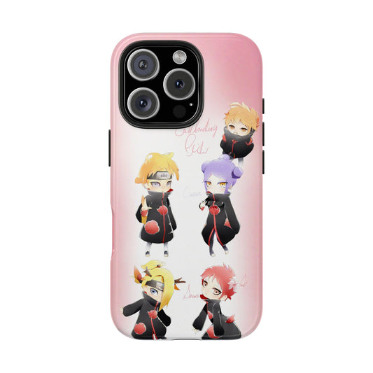 Sasori Deidara Konan Pain Chibi Anime Naruto iPhone Cases