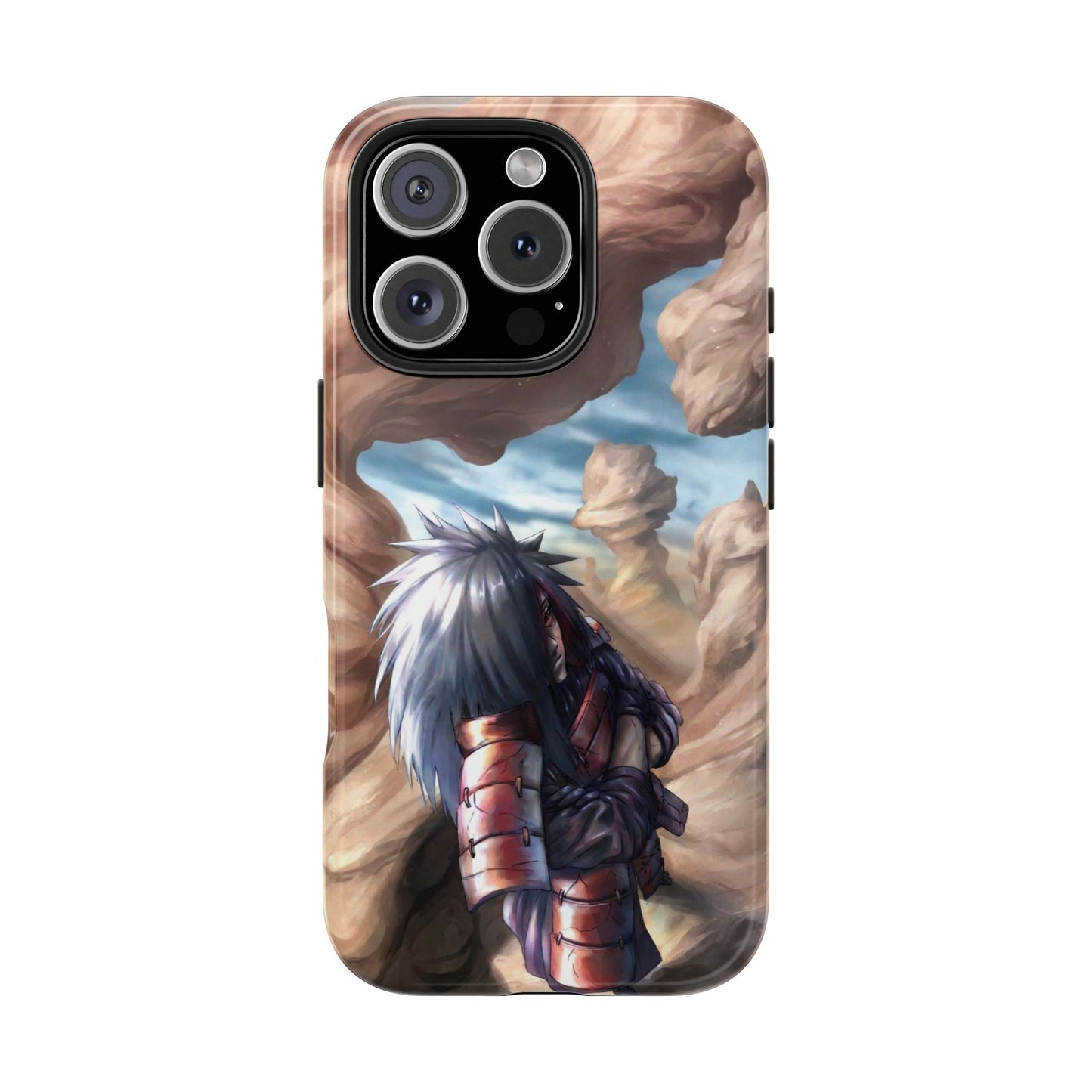 Armor Sharingan Madara Uchiha Anime Naruto iPhone Cases