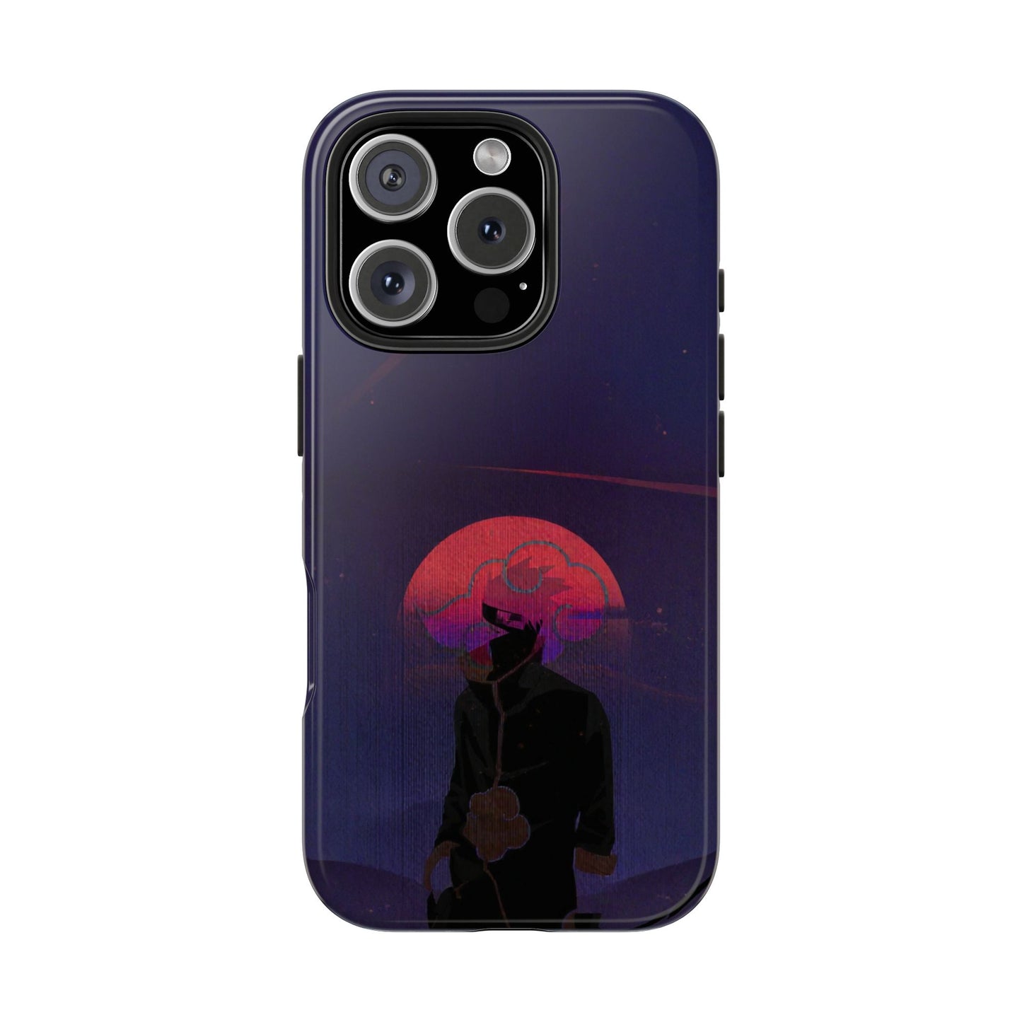 Moon Aesthetic Akatsuki Kakashi Hatake Anime Naruto Aesthetic Anime iPhone Cases