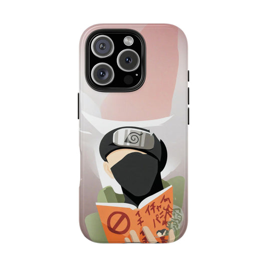 Minimalist Kakashi Hatake Anime Naruto iPhone Cases