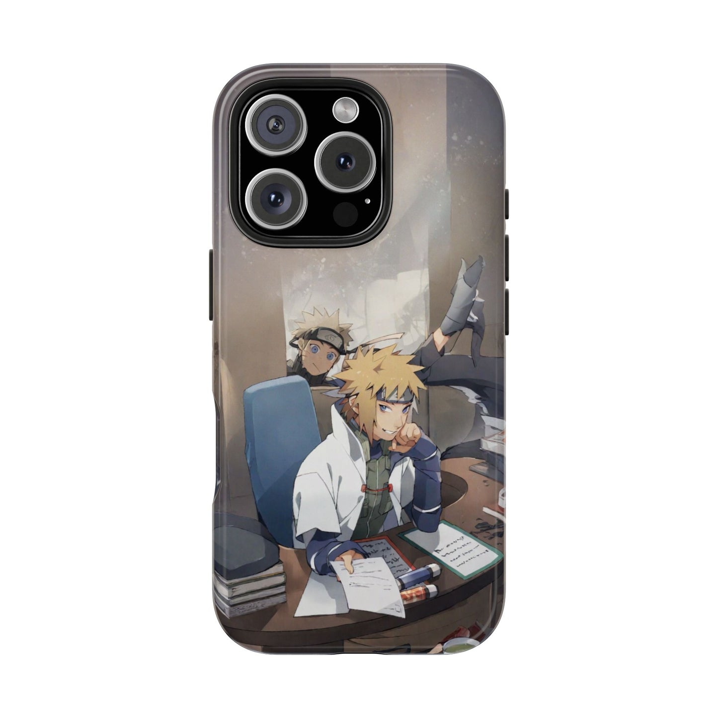 Naruto Uzumaki Minato Namikaze Anime Naruto iPhone Cases