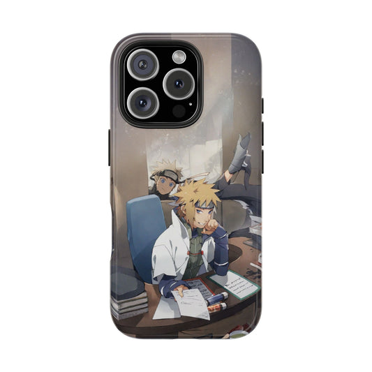 Naruto Uzumaki Minato Namikaze Anime Naruto iPhone Cases