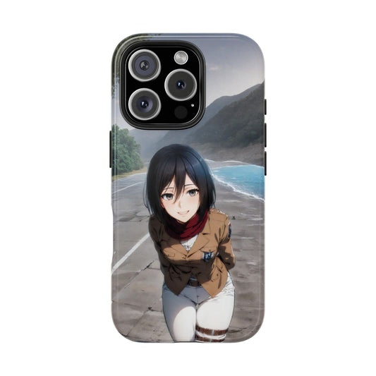 Mikasa Ackerman iPhone Cases