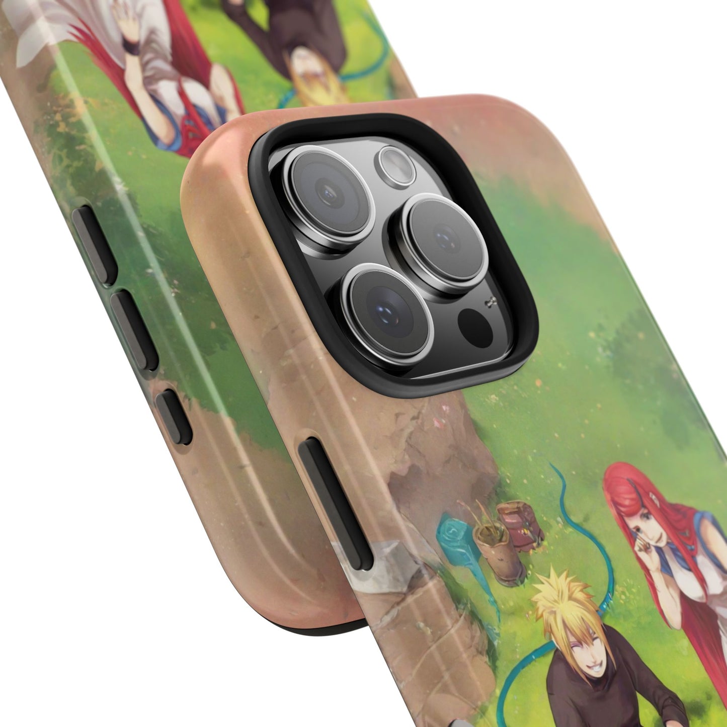 Kyūbi Naruto Uzumaki Minato Namikaze Kushina Uzumaki Anime Naruto iPhone Cases