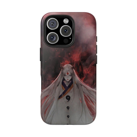 White Hair Kaguya Ōtsutsuki Anime Naruto iPhone Cases