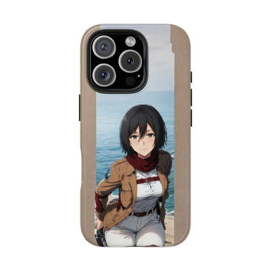 Mikasa Ackerman iPhone Cases