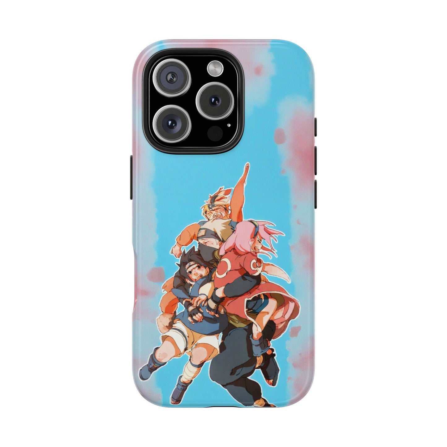 Naruto Uzumaki Sakura Haruno Sasuke Uchiha Kakashi Hatake Anime Naruto iPhone Cases
