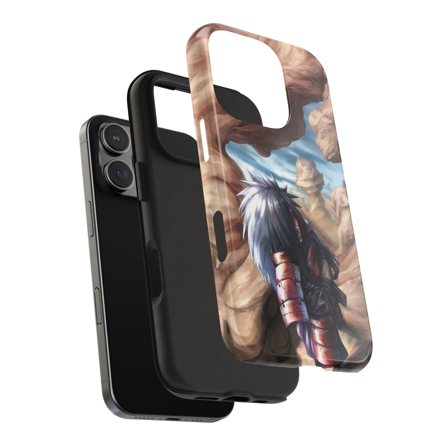 Armor Sharingan Madara Uchiha Anime Naruto iPhone Cases
