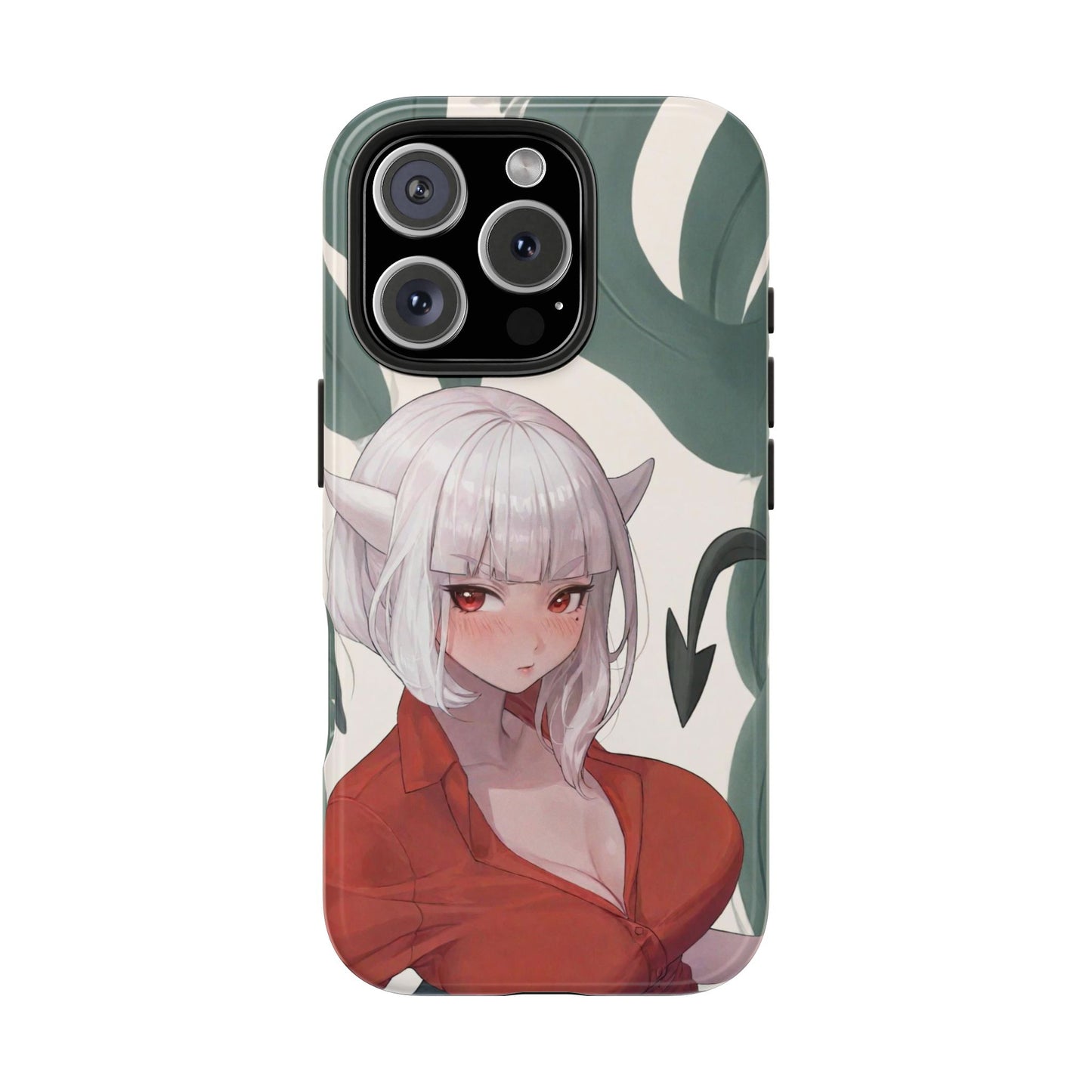 Lucifer (Helltaker) iPhone Cases