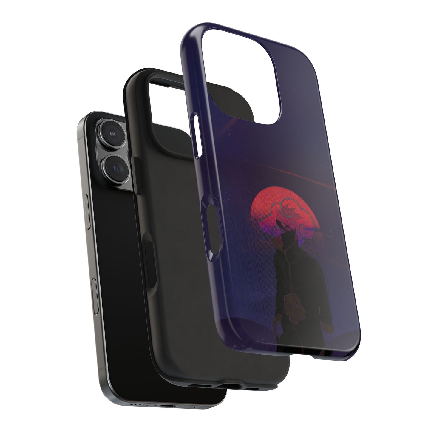 Moon Aesthetic Akatsuki Kakashi Hatake Anime Naruto Aesthetic Anime iPhone Cases