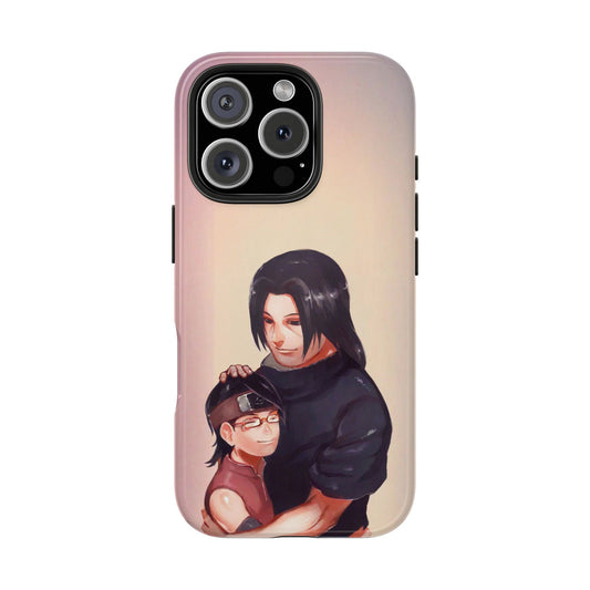 Sarada Uchiha Itachi Uchiha Anime Naruto iPhone Cases