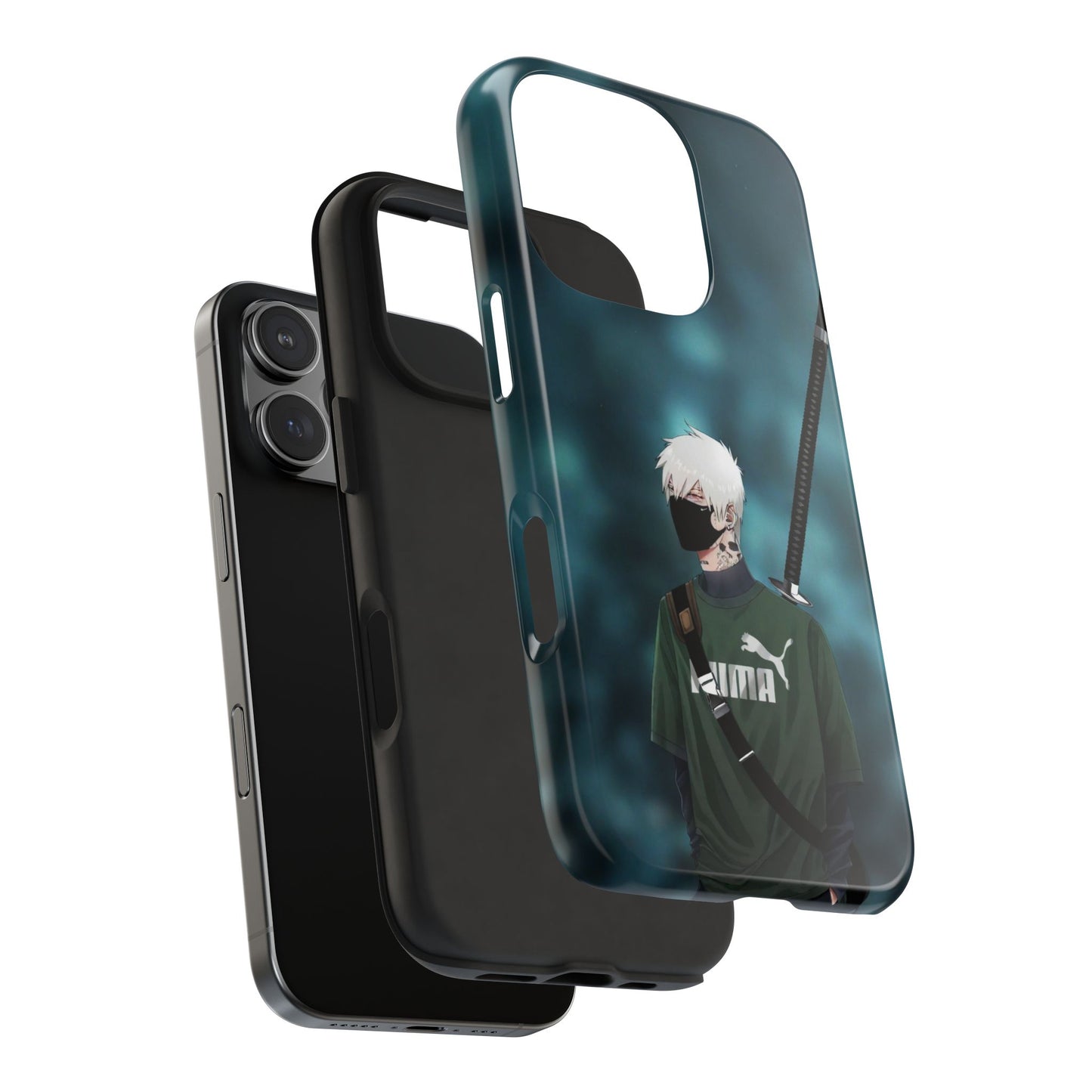 Puma (Brand) Kakashi Hatake Anime Naruto iPhone Cases
