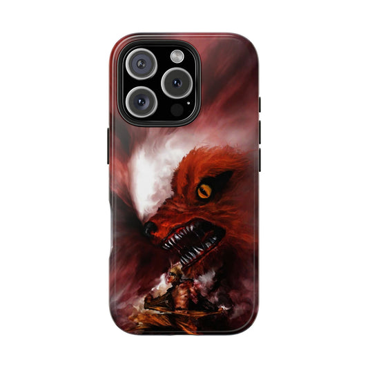 Kurama Naruto Uzumaki Fox Anime Naruto iPhone Cases
