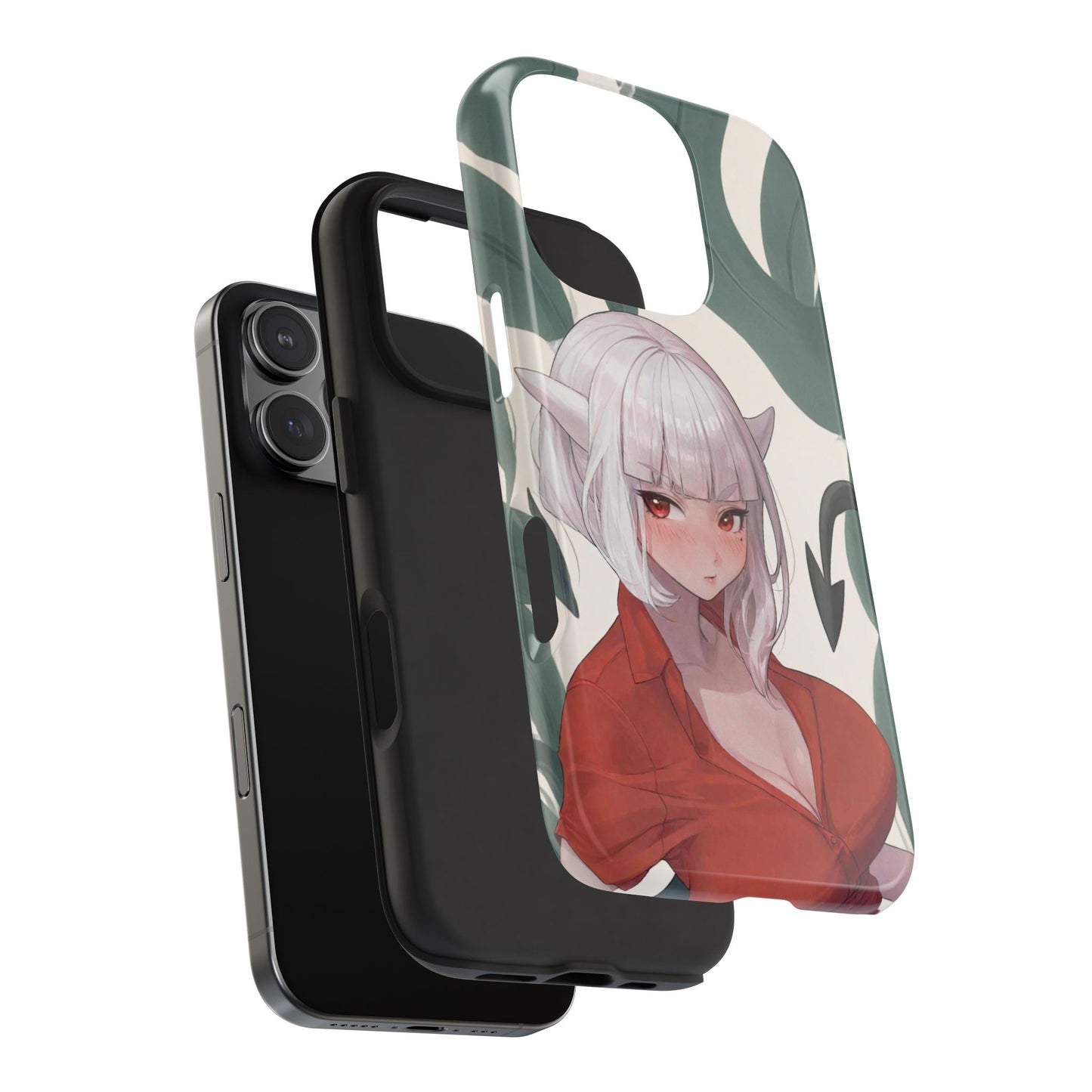 Lucifer (Helltaker) iPhone Cases