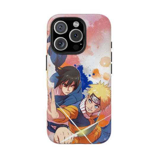 Sasuke Uchiha Naruto Uzumaki Anime Naruto iPhone Cases