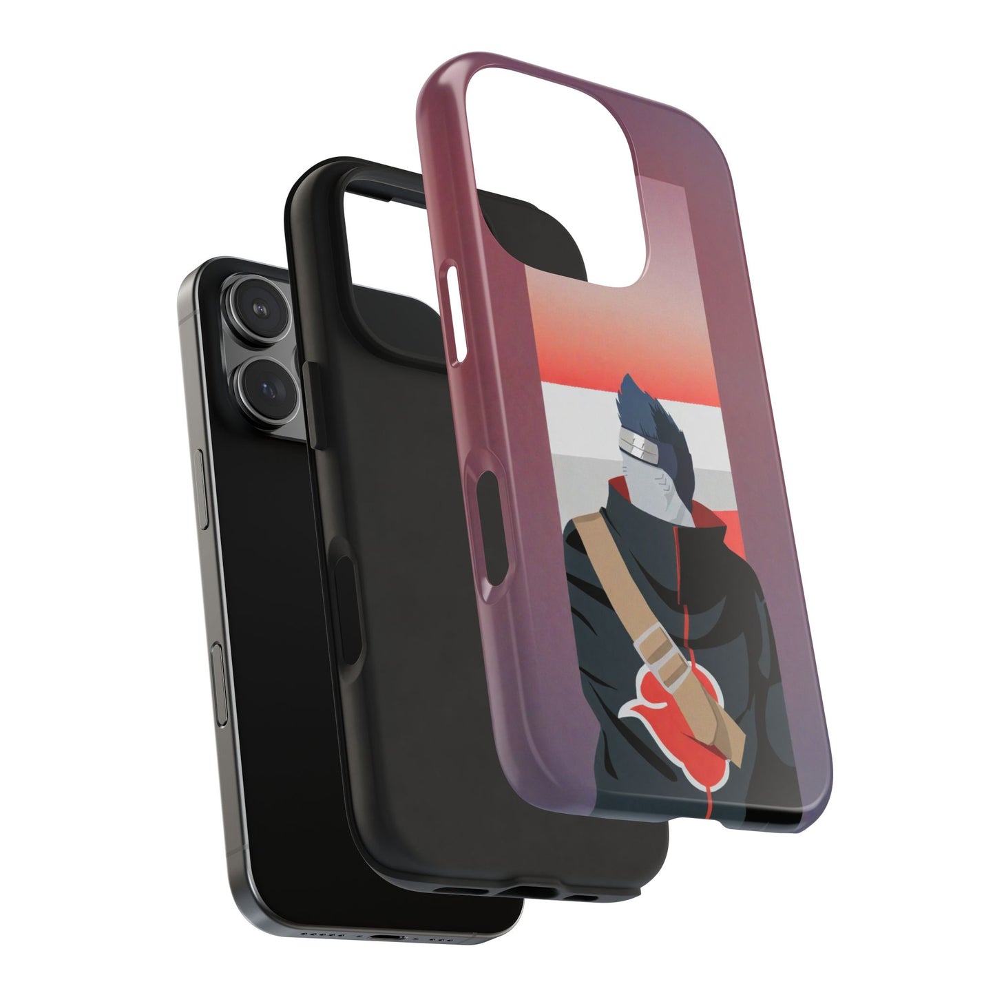 Minimalist Akatsuki Kisame Hoshigaki Uchiha Clan Anime Naruto iPhone Cases