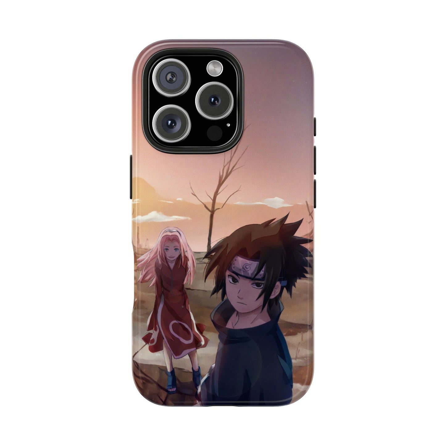 Sakura Haruno Sasuke Uchiha Naruto Uzumaki Anime Naruto iPhone Cases