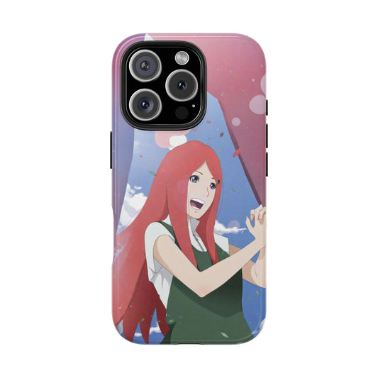 Kushina Uzumaki Anime Naruto iPhone Cases