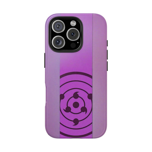 Purple Rinnegan Naruto  Boruto Purple Anime iPhone Cases